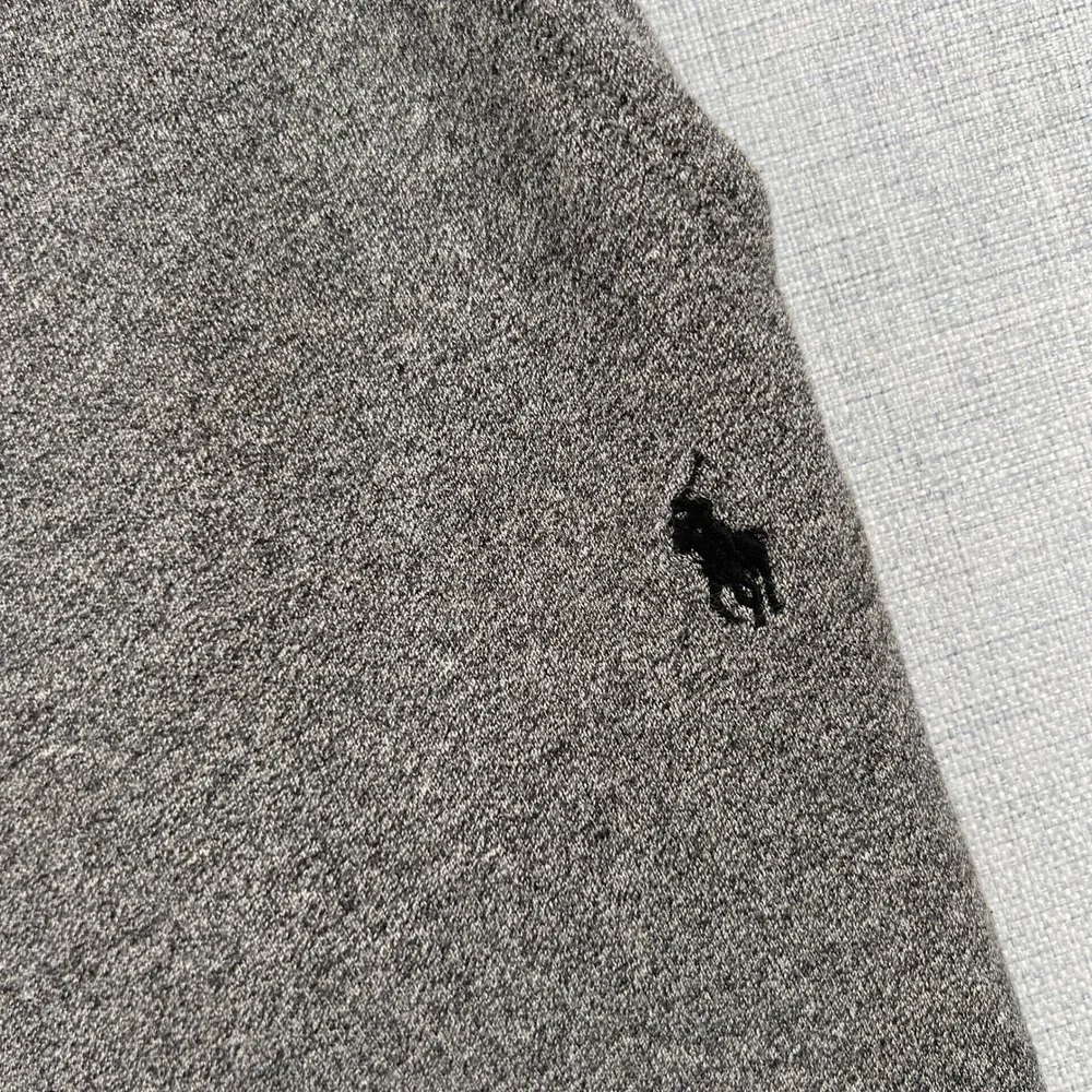 Polo Ralph Lauren Fleece Sweatpants Men XL Gray‎ Pony Logo Lounge Drawstring